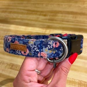 𝅺DOG collar flowers floral adjustable 8 inch rings